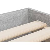  Okvir kreveta s ladicama siva boja hrasta 90 x 190 cm drveni | shoptok.hr