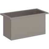  Vrtna posuda za sadnju s LED svjetlom Rđa 30 x 60 x 30 cm Slike