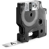 Dymo Trak Rhino Polyester 18486, 12 mm / 5.5 m (črno/metalni), original | Shoptok.si