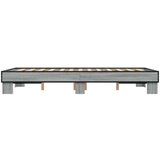  Okvir kreveta boja hrasta 120x200 cm konstruirano drvo i metal | shoptok.hr