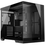 Modecom Volcano Panorama NF Midi ATX ohišje 2xUSB3.0, 1xUSB Type-C, kaljeno steklo, črna, (5000262403) | Shoptok.si