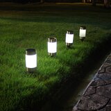 Venisymlis Naravna Svetloba, Sončna Mini Dvoriščna Ozemljitvena Led Vrtna Svetilka, Sončna Plastična Svetilka, Krajinska Svetilka Za Trato, (22068158) | Shoptok.si