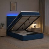  od pjene s madracem i LED-om Plava 120 x 200 cm Tkanina | shoptok.hr