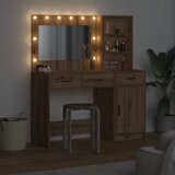  Toaletni stol 2 pcs Smeđa 78,5 x 41 x 135 cm Konstruirano drvo | shoptok.hr