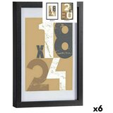  Okvir za sliku 24 x 2 5 x 32 5 cm Crna Staklo Drvo MDF (6 kom.) | shoptok.hr