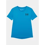 Under Armour Majica Ua Sportstyle Left Chest Ss 1363280 Modra Loose Fit