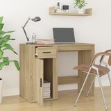  Radni stol boja hrasta sonome 100x49x75 cm konstruirano drvo | Eponuda.com