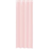 Voile zavjese s ušicama 2 kom svijetlo ružičaste 140x260 cm | Shoptok.si