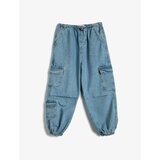 Koton Cargo Jogger Jeans Cotton Flap Pocket Detailed cene