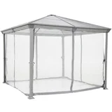 bočne stranice za paviljon reo (namijenjeno za: paviljon reo, sive boje)