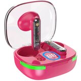 Meanit Bežične stereo slu&amp;scaron;alice, Bluetooth V5.3, Crvene - TWS B80 Slike