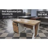 Stol Kancelarijski 120x60x76