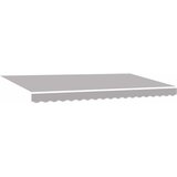  Skrovita tenda Svijetlo siva 400 x 200 cm tkanina | shoptok.hr