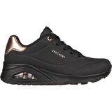 Skechers Nizke superge 'Uno-Golden Air' rožnato zlata / črna / bela | Shoptok.si