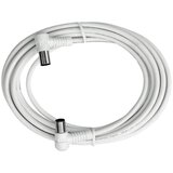 AXING Antenski priključni kabel [1x antenski vtič 75 - 1x antenska vtičnica 75 ] 1.50 m 85 dB bele barve, (20431816) Cene