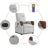  Električni masažni naslonjač od tkanine oblačnosivi | shoptok.hr