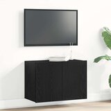 TV ormarić crni hrast 60x30x41 cm inženjerski drvo | shoptok.hr