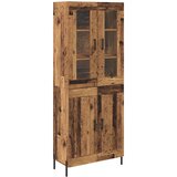  Highboard Staro drvo 69,5 x 34 x 180 cm Konstruirano drvo Slike