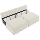Makamii Krem sklopiva/s prostorom za odlaganje sofa 216 cm Kalena – | shoptok.hr