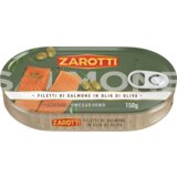 Zarotti losos u maslinovom ulju, 150g cene