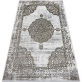 RugsX Preproge Preproga LIRA E1468 Rozeta, strukturna, moderna, g 80x150 cm Siva | Shoptok.si