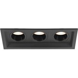 Braytron GU10 Ugradna Rozetna Kvadratna Trostruka Crna/Crna BH03-00771 | Eponuda.com