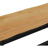  Klupa za blagovanje EKAI Crna 91,5 x 29 x 45,5 cm | shoptok.hr