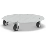 Aluminijast pomični podstavek za lončnice, nosilnost 100 kg, Ø 380 mm