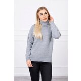 Kesi Sweater with a turtleneck gray | Shoptok.si