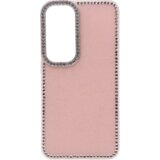Chameleon Gumiran ovitek (TPUD) za Samsung Galaxy S24 / S25, roza rob | Shoptok.si