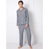 Aruelle Pyjamas Elis Long L/R S-2XL men's grey melange Cene