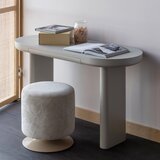 WOOOD Bež tabure iz tkanine bouclé Islen – | Shoptok.si