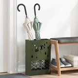  Stalak za kišobran Maslinovo zelena 28 x 12 x 41 cm Čelik | shoptok.hr