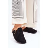 Boto Ladies Slippers and On Platform With Buckle Black Selio | shoptok.hr