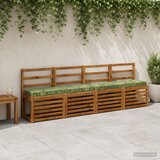  Jastučići za klupe - 2 dijela VUGHT 2 pcs 100% poliester Slike