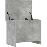  Skladišni kovčeg s pohranom Betonska siva 60 x 40 x 50 cm | Eponuda.com