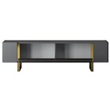 Hanah home tv polica yildiz anthracite gold | ePonuda.com