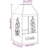 vidaXL Odpornost proti rji/Braon Odpornost proti rji Srednje Preprosto | Shoptok.si