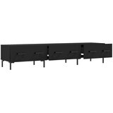 TV ormarić crni 150 x 36 x 30 cm od konstruiranog drva | Eponuda.ba