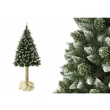  Umjetno božićno drvce sa snijegom na deblu 220cm
