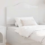  Vzglavje z vzglavjem Svetlo Belo 75 cm Konstruiran les, (5000110374) | Shoptok.si