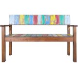vidaXL klupa od masivnog obnovljenog drva 115 cm | shoptok.hr