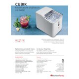 MELCHIONI family družina Aparat za led - Ledomat, 1.5 lit, 12kg/24 h, R600a - Cubik | Shoptok.si