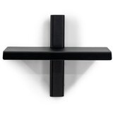 Spinder Design Črna kovinska polica 28 cm Hola – | Shoptok.si