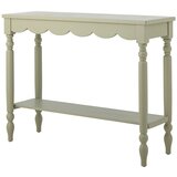 Bloomingville Svetlo zelena stranska mizica iz masivnega bora 36x106 cm Salla – | Shoptok.si