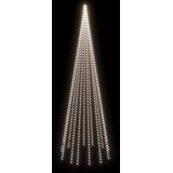  Božićno drvce na stijegu 732 LED žarulje hladne bijele 500 cm | shoptok.hr