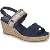 Tommy Hilfiger GOLDEN WEBBING MID WEDGE sarena Cijene