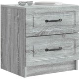  Noćni ormar Siva sonoma 43 x 34,5 x 44,5 cm Konstruirano drvo | Eponuda.com