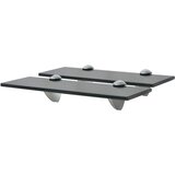  Zidne police 2 kom staklene 30 x 10 cm 8 mm | shoptok.hr