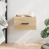  Zidni noćni ormarić boja hrasta sonome 35x35x20 cm | shoptok.hr